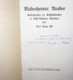 Hill, Karl Heinz: Rüdesheimer Ausles : G