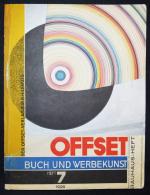 Offset-, Buch- und Werbekunst., Das Blatt für Drucker, Werbefachleute und Verleger. Jahrgang 1926, Heft 7. Bauhaus-Heft.