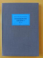 Symphoniae sacrae I. Nr. 1-10  Hrgb. von Rudolf Gerber (BA 3661)