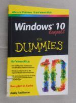 Windows 10 kompakt für Dummies