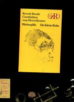 Bertolt Brecht: Geschichten vom Herrn Ke Bertolt Brecht: Geschichten vom Herrn Ke
