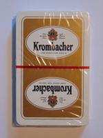 Skatkarten mit Werbung Krombacher