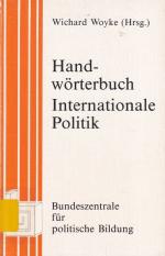 Handwörterbuch Internationale Politik