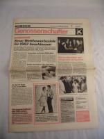 Konsum Genossenschafter Januar 1982