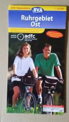 ADFC-Regionalkarte Ruhrgebiet Ost mit Ta