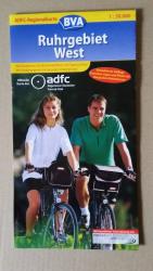 ADFC-Regionalkarte Ruhrgebiet West mit T