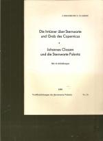 Die Irrtümer über Sternwarte und Grab des Copernicus. Johannes Classen und die Sternwarte Pulsnitz.