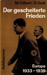 Der gescheiterte Frieden, Europa 1933-1939