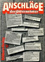 Mechelhoff, Jürgen (Hrsg.): Anschläge de Mechelhoff, Jürgen (Hrsg.): Anschläge de