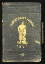 Ohne Angabe: Pharmaceutischer Kalender f