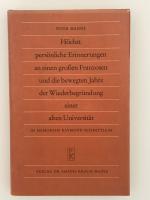 Peter Manns: Höchst persönliche Erinneru Peter Manns: Höchst persönliche Erinneru