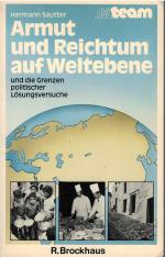 Hermann Sautter: Armut und Reichtum auf Hermann Sautter: Armut und Reichtum auf