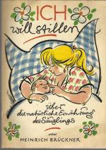 Ich will stillen. Über die natürliche Ernährung des Säuglings.