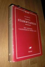 Hermann Grote: Stammtafeln