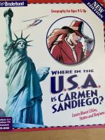 Where in the USA is Carmen Sandiego. Learn about Cities, States and Regions