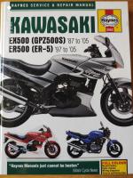 Kawasaki Motorrad EX500 und ER500 (1987-2005)Service & Repair Manual  Reparaturanleitung