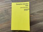 Deutsche Literatur 1990