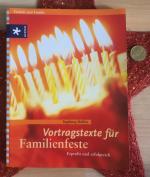 Vortragstexte für Familienfeste. Erprobt und erfolgreich.