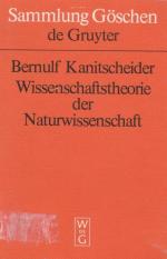 Bernulf Kanitscheider: Wissenschaftstheo Bernulf Kanitscheider: Wissenschaftstheo