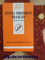 Textes politiques français (Collection Que Sais-je?)