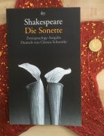 Die Sonette - Zweisprachige Ausgabe. Mit Autogramm der Übersetzerin.