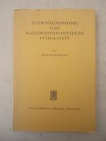 Gerd Fleischmann: Nationalökonomie und s