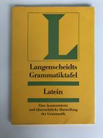 Langenscheidt Grammatiktafeln