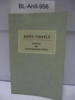 Marx Karl / Engels Friedrich: Manifest d Marx Karl / Engels Friedrich: Manifest d