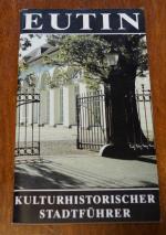 Eutin - Kulturhistorischer Stadtführer m