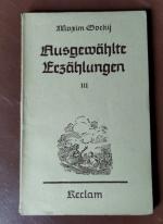 Ausgewählte Erzählungen III.