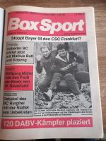 Box Sport Illustriertes Fachblatt für den Boxsport  Jahrgang 1960