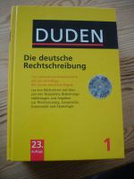 Band 1 aus: Der Duden in 12 Bänden. Das Standardwerk zur deutschen Sprache / Duden - Die deutsche Rechtschreibung