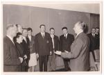 Foto Empfang beim Oberbürgermeister Keuning Dortmund 1961 IPA-Kollegen