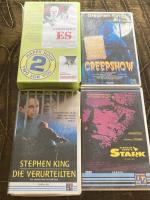 5 VHS Videokassetten von Stephen King