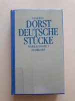 Tankred Dorst: Werkausgabe in 5 Bänden .