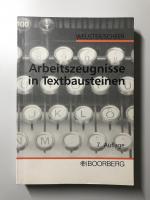 Arbeitszeugnisse in Textbausteinen