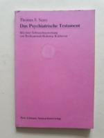 Das Psychiatrische Testament