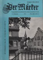 Der Märker  --   Heimatblatt für den Bereich der ehemaligen Grafschaft Mark.  =  21 Hefte