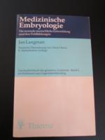 Jan Langman: Medizinische Embryologie