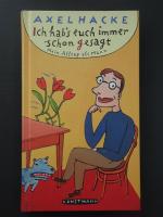Axel Hacke: Ich hab