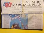 " 50 Jahre Marshall - Plan   1947 - 1997 ",  Beilage der Süddeutschen Zeitung Nr.126, Donnerstag, Juni 1997.