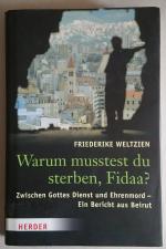 Warum musstest du sterben, Fidaa?