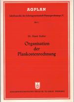 Organisation der Plankostenrechnung