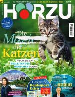 Hörzu Nr. 38 vom 16.9.2022 / TV-Programm vom 24. bis 30. September 2022 - Topthema: Die Magie der Katzen