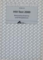 HIV-Test 2000 - Bestandsaufnahme und Perspektiven