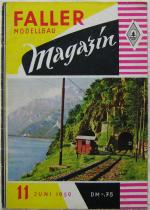 FALLER Modellbau Magazin 11 1959 True Vi