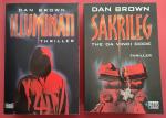 Konvolut = 2 Thriller von D. Brown = 1. Illuminati / 2. Sakrileg