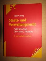 Staats- und Verwaltungsrecht: Fallbearbeitung, Übersichten, Schemata