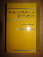 Analytical Methods in Economics