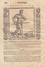 Allegorie.: Contrasto = Gegensatz. Origi